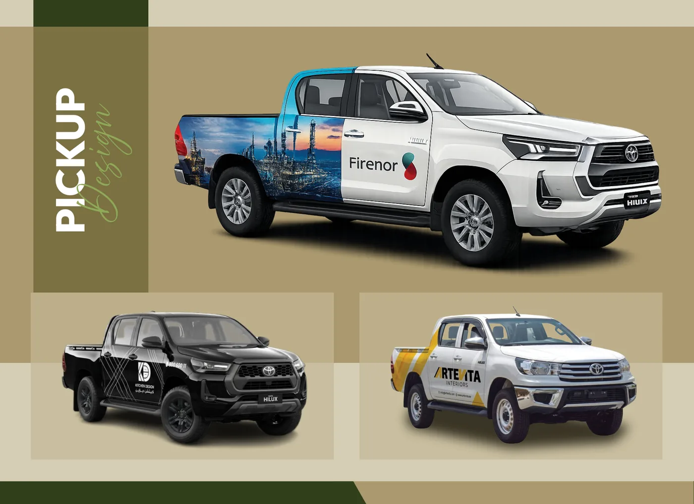 Pickup branding Dubai