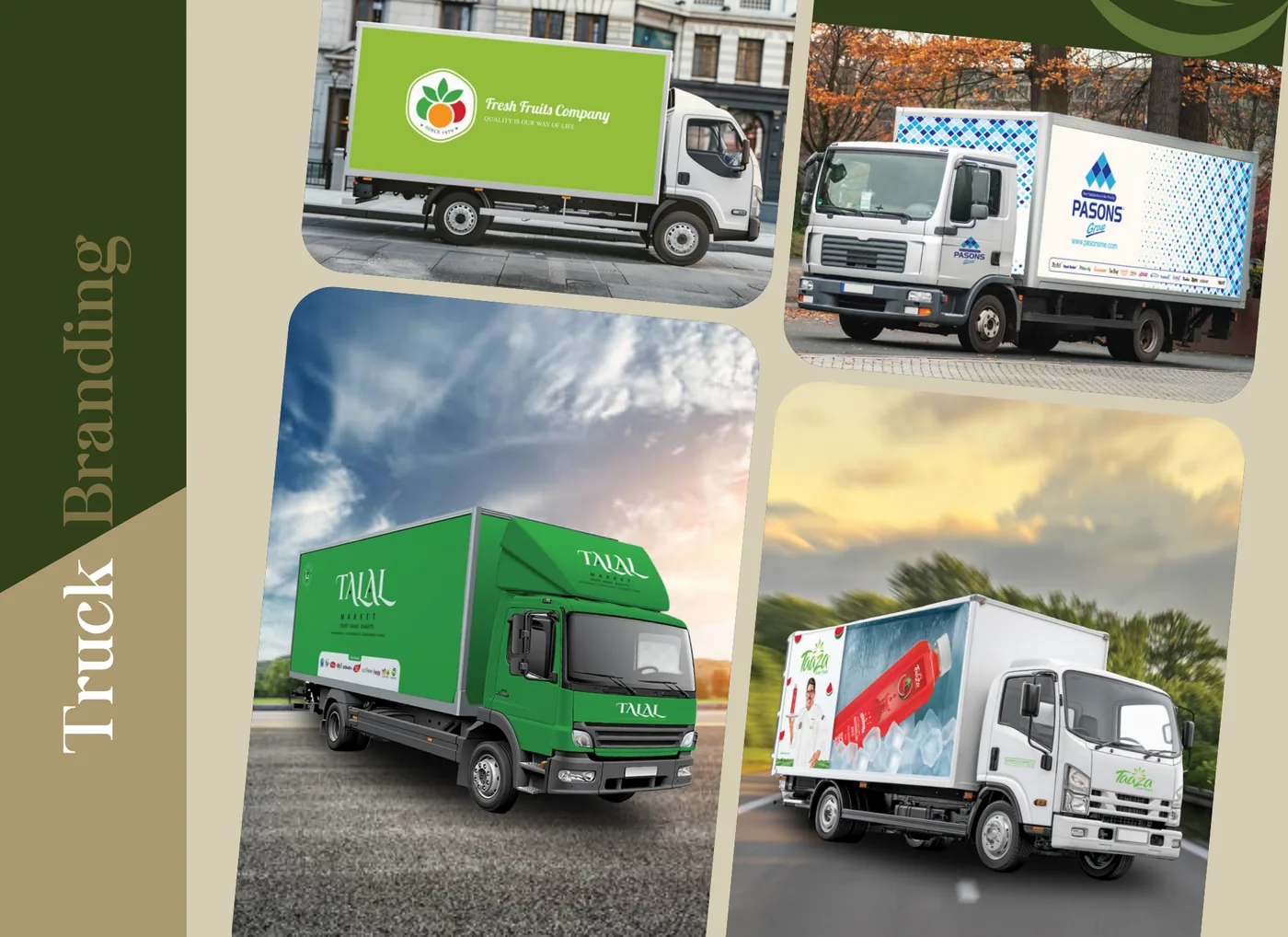 Truck branding Dubai