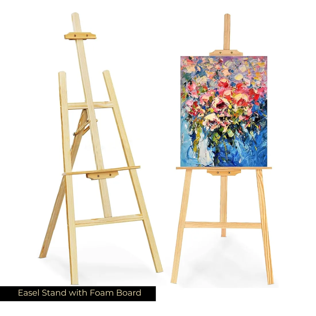 Easel Stand with Foam Board, Green Graphic Dubai