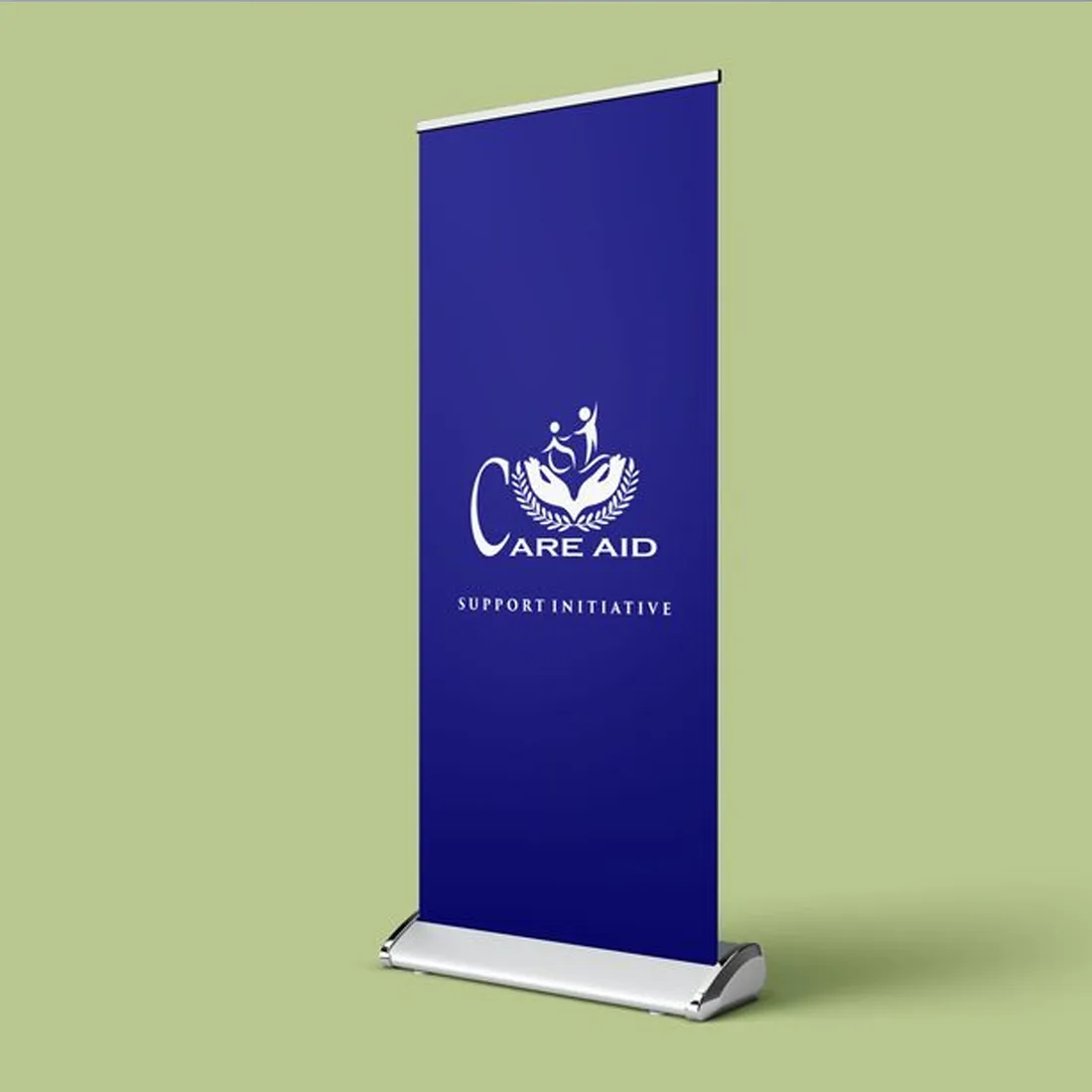 Roll-Up Stand (Broad Base) view 2