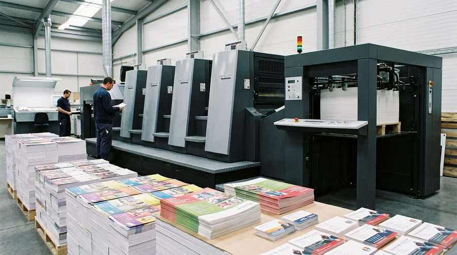Offset printing by Green Graphic Dubai